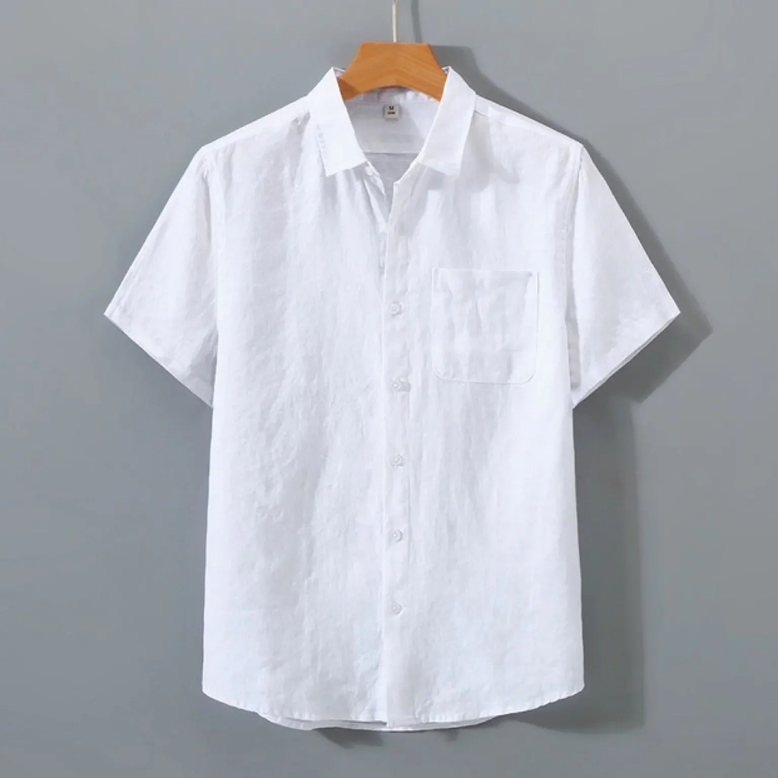 Cotton & Linen Summer Shirt - Shortsleeve