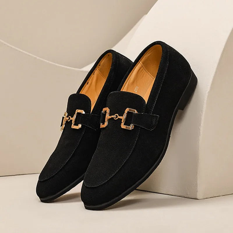 Leather Summer Loafers - Slip-On