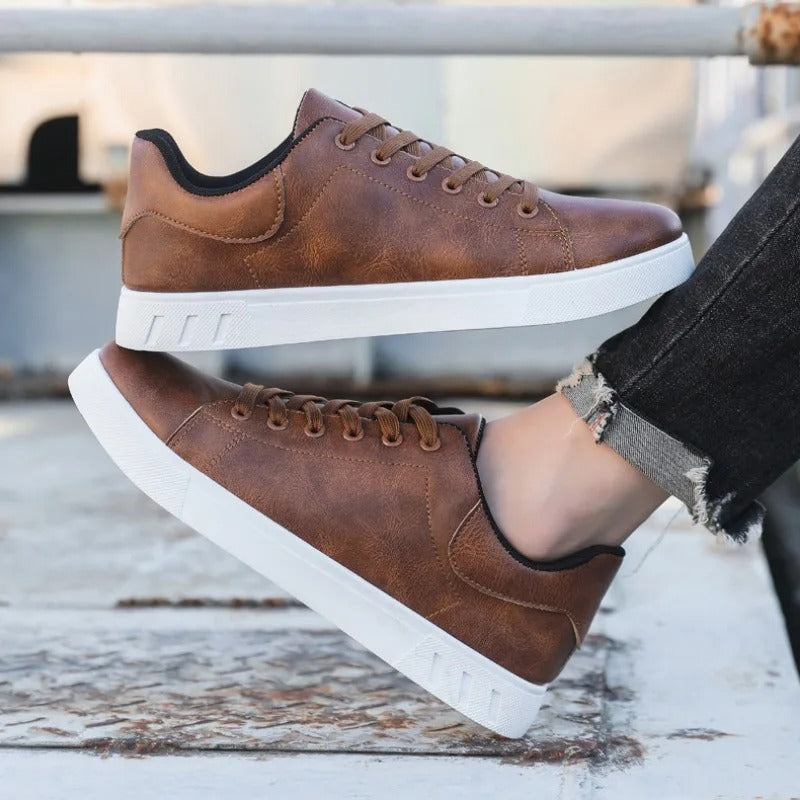 British Leather Shoes - Lace-Up