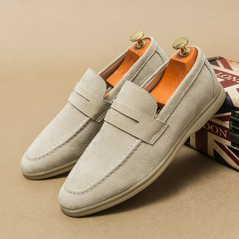 Artificial Leather Shoes - Slip-On