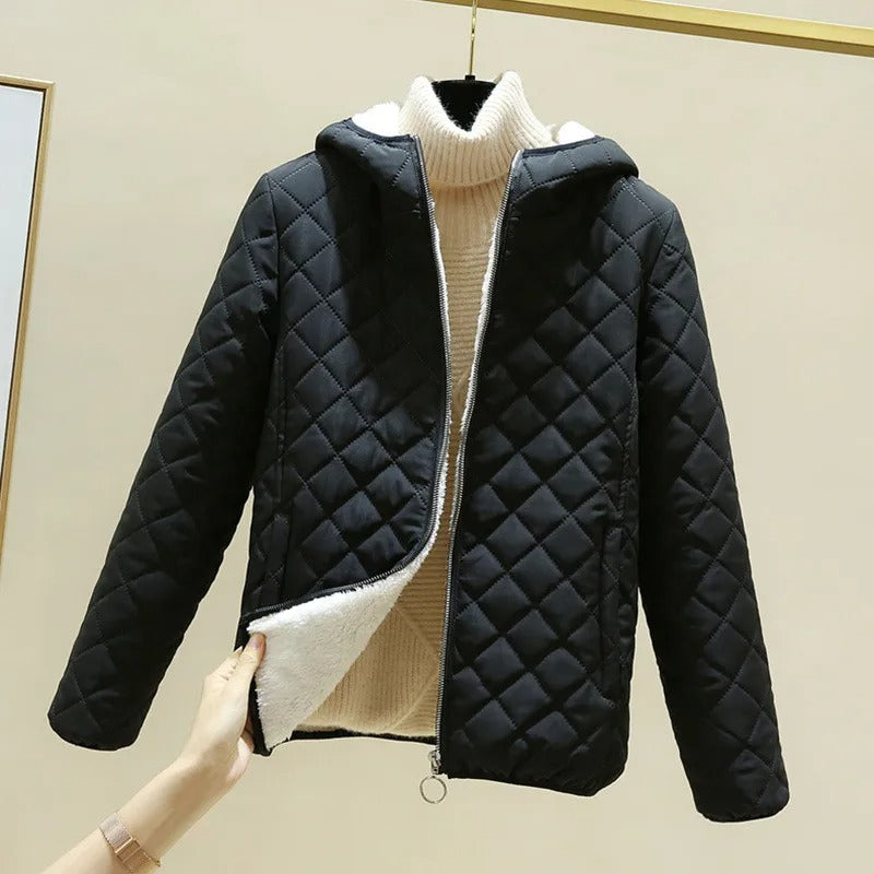 Cotton & Polyester Jacket - With Hood