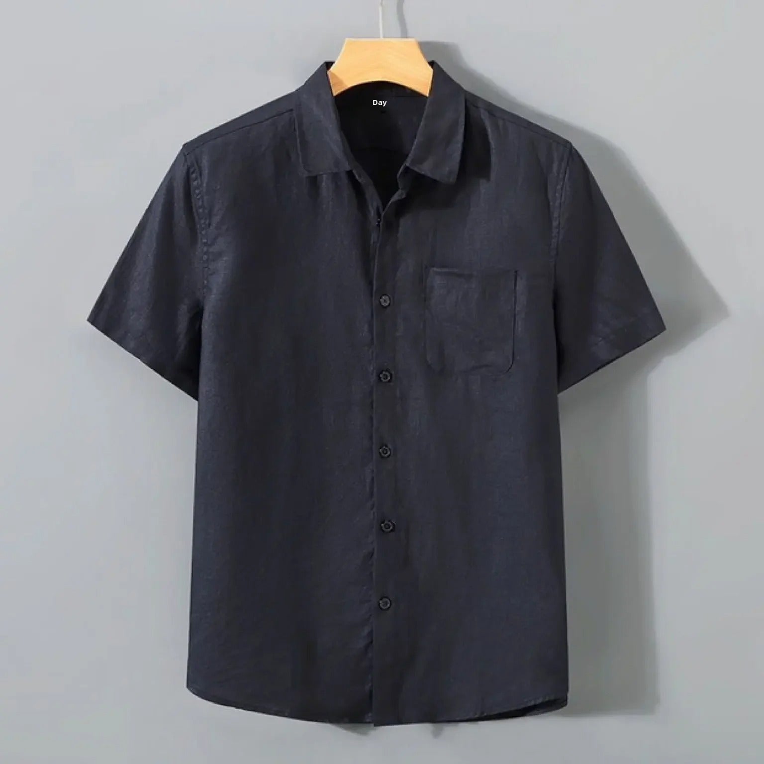 Cotton & Linen Summer Shirt - Shortsleeve