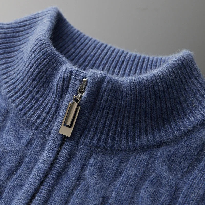 Cashmere Fall Sweater - Half Zip