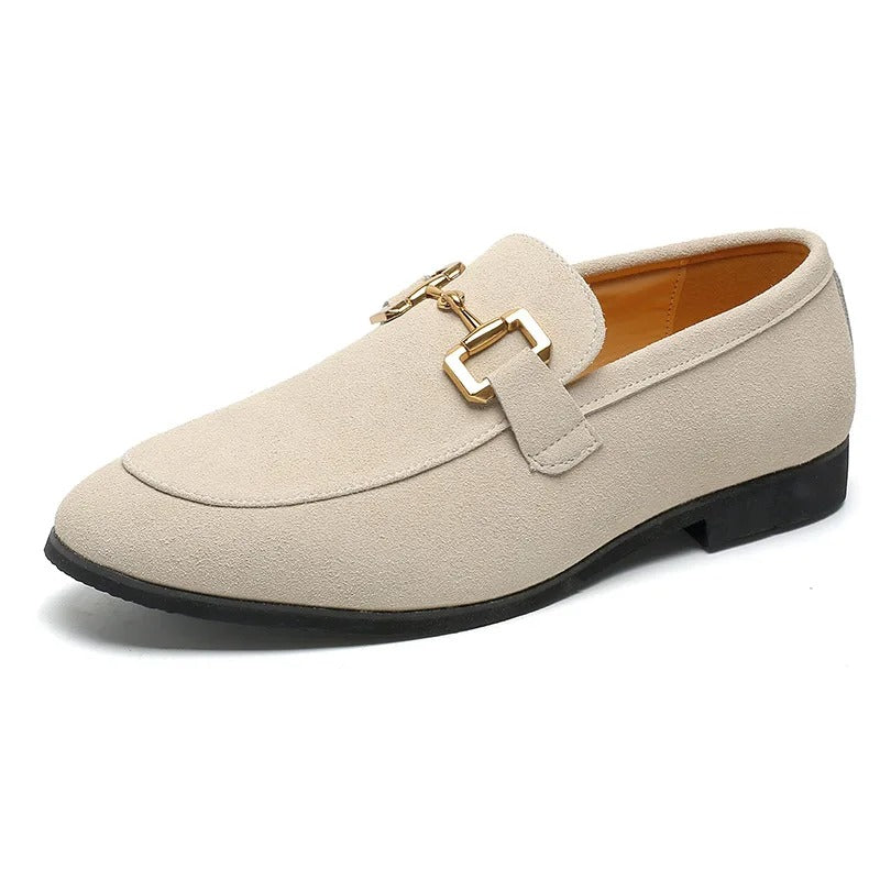 Leather Summer Loafers - Slip-On