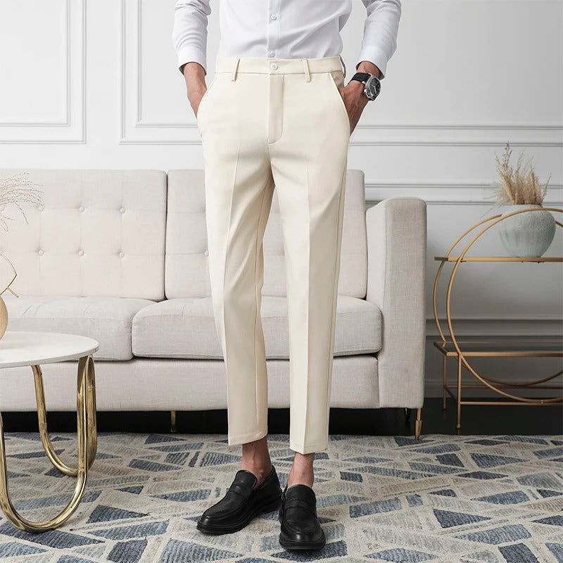 Cotton Spring  Pants - Stretch