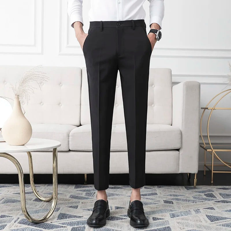 Cotton Spring  Pants - Stretch